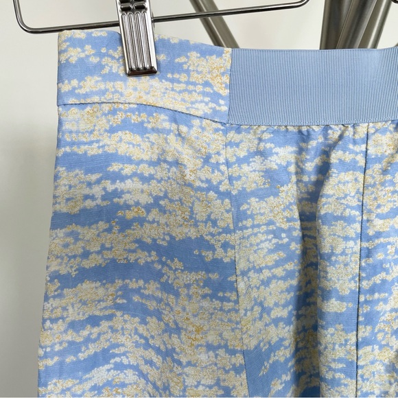 COS Palazzo Ankle Cropped High-Waisted Periwinkle Blue Pant w/ Pockets, Size 2 - Picture 8 of 8